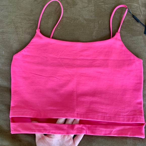 NWT NVGTN Hot Pink Night Out Top - Picture 5 of 6